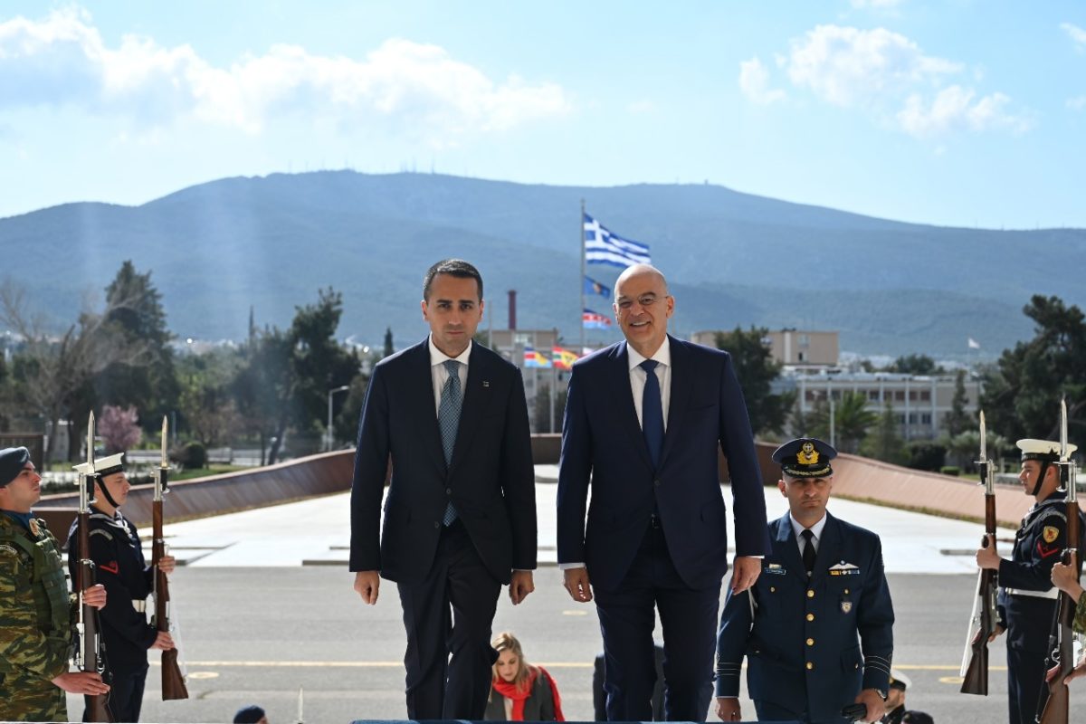 Δένδιας - Ντι Μάιο - «ΑΣΠΙΔΕΣ»