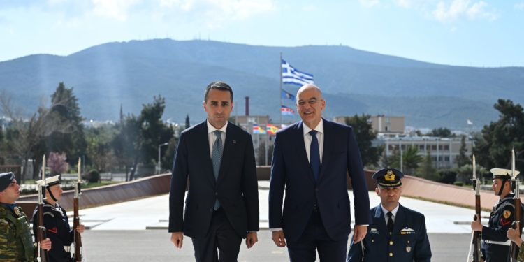 Δένδιας - Ντι Μάιο - «ΑΣΠΙΔΕΣ»