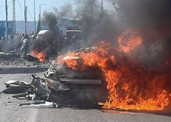 Λίβανος: Νεκρό στέλεχος της Χαμάς μέσα στο αυτοκίνητό του από πλήγμα ισραηλινού UAV [vid]