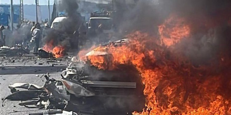 Λίβανος: Νεκρό στέλεχος της Χαμάς μέσα στο αυτοκίνητό του από πλήγμα ισραηλινού UAV [vid]