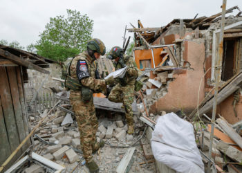 Ντονέτσκ: Ο ρωσικός στρατός ανακοίνωσε ότι κατέλαβε το χωριό Νοβομπακχμούτιβκα