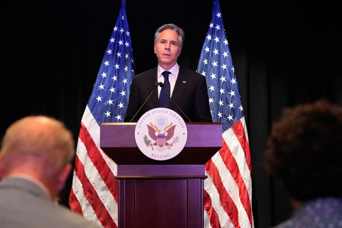 Τραμπ - Μπλίνκεν