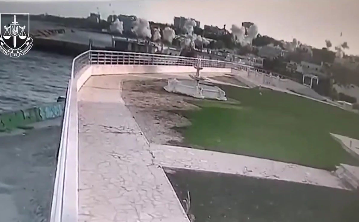 Οδησσός - βόμβες διασποράς