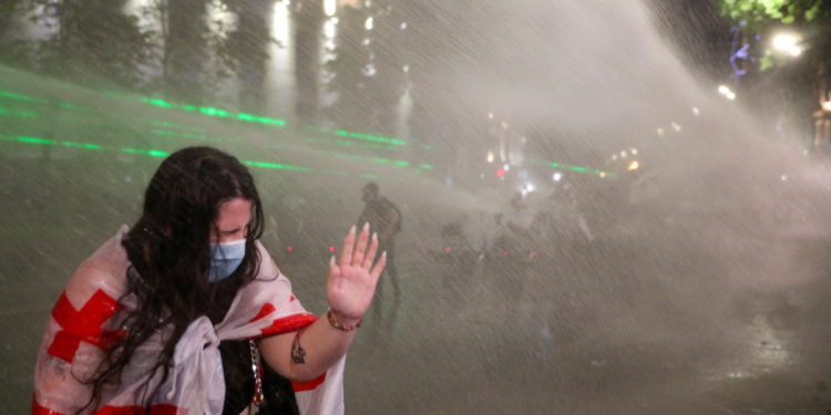 Γεωργία - διαδηλώσεις