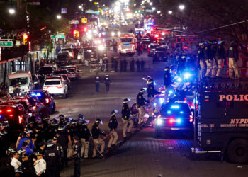 Κολούμπια - αστυνομία - διαδηλωτές