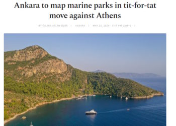 Sabah: «Η Τουρκία θα προχωρήσει σε δική της χαρτογράφηση θαλασσίων πάρκων» – Επανέρχεται η λογική της «συνεκμετάλλευσης»