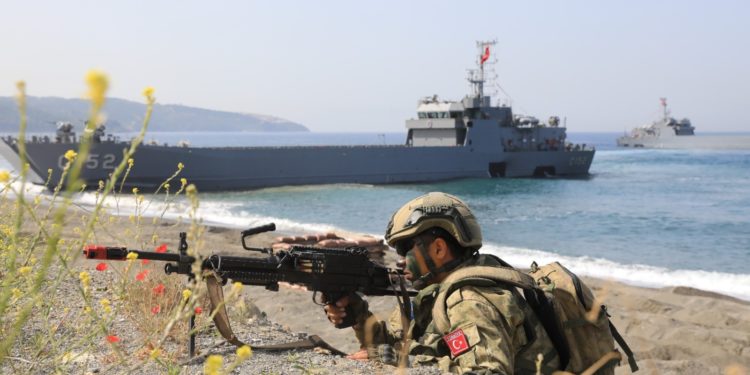 EFES-2024: Ο Ερντογάν θέλει «ήρεμα νερά στο Αιγαίο» – Η αεροναυτική άσκηση της Τουρκίας «δεν…στοχεύει καμία χώρα» [vids]