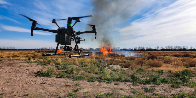 Drones της Πυροσβεστικής πάνω από την Αττική – To σύστημα επιτήρησης και εντοπισμού πυρκαγιών [pics, vid]