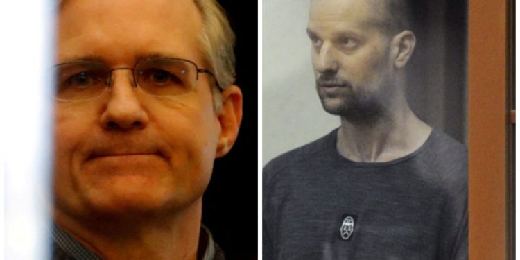 Η Ρωσία απελευθερώνει τον δημοσιογράφο της WSJ Γκέρσκοβιτς και τον πρώην πεζοναύτη Γουΐλαν στο πλαίσιο ανταλλαγής