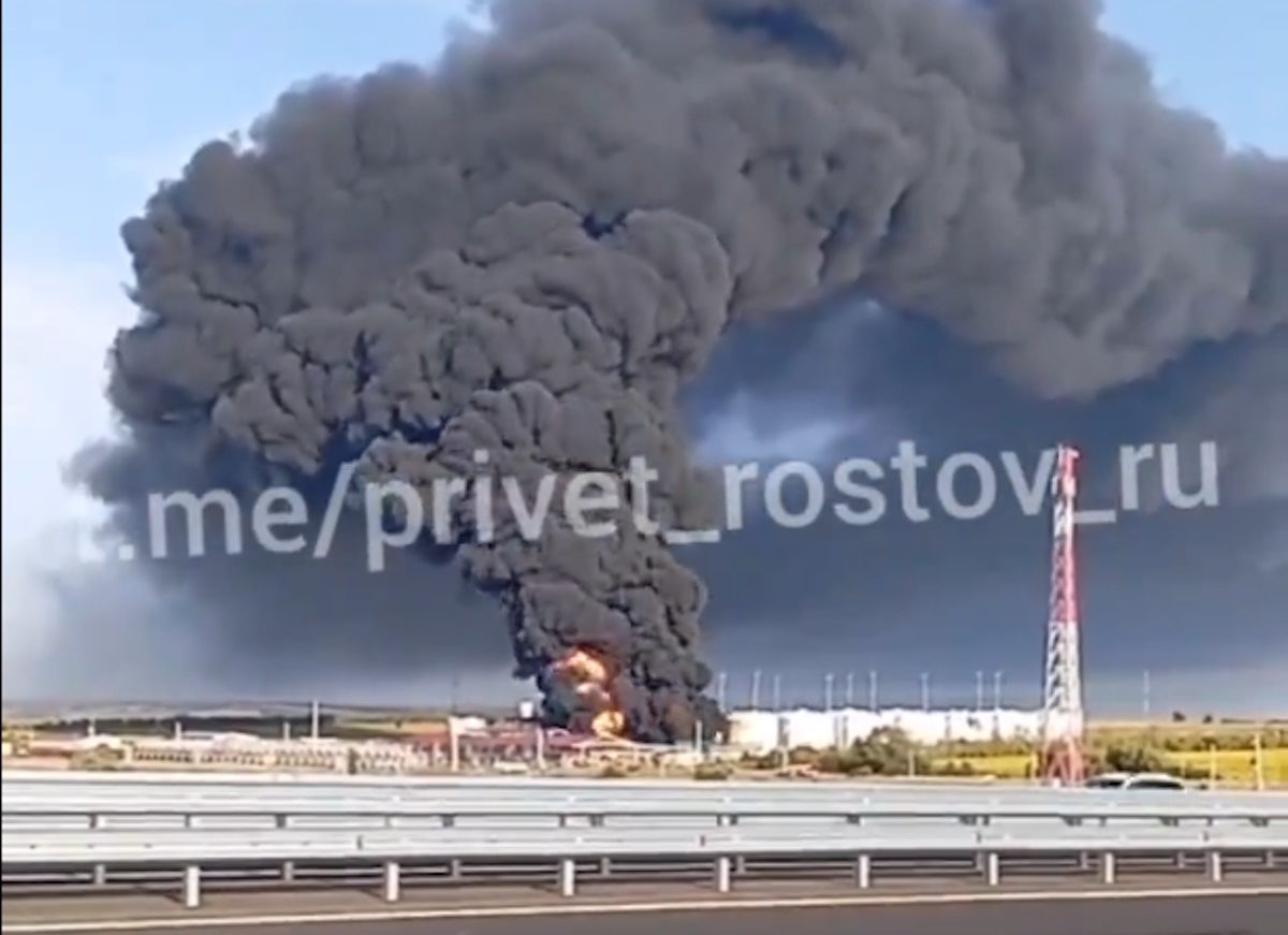 Ροστόφ - δεξαμενές πετρελαίου