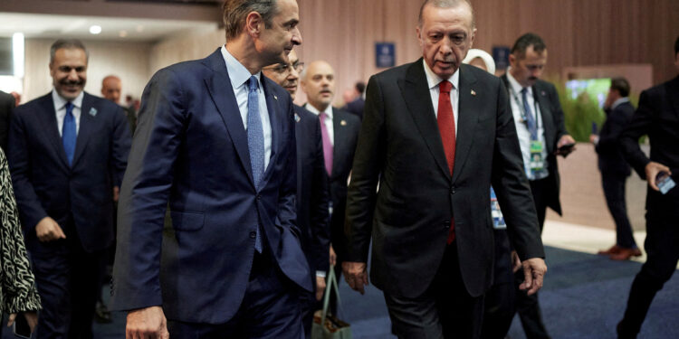 Μητσοτάκης - Ερντογάν