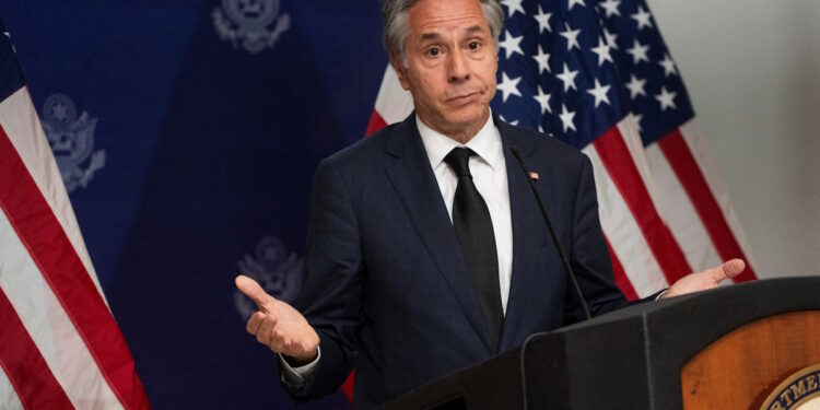 Άντονι Μπλίνκεν - Τραμπ