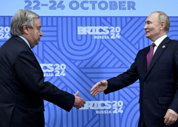 Γκουτέρες - Πούτιν