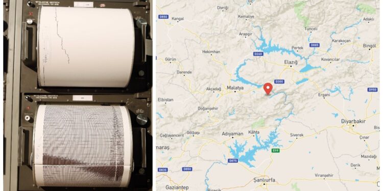 Τουρκία: Σεισμός 6,1 σε βάθος 9 χιλιομέτρων κοντά στην Μαλάτια [vid]