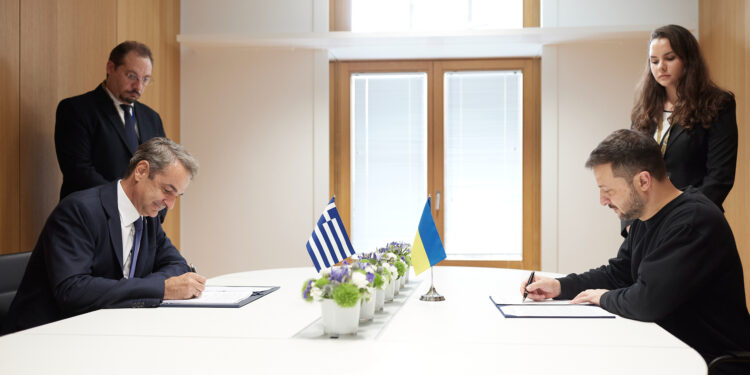 Μητσοτάκης - Ζελένσκι