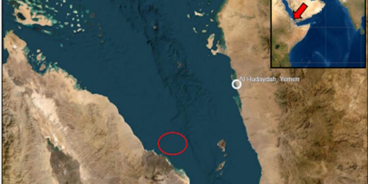 δεξαμενόπλοιο - Ερυθρά Θάλασσα