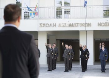 ΣΑΝ: Παρουσία ΥΦΕΘΑ στην τελετή ορκωμοσίας των νέων Αξιωματικών Νοσηλευτικής [pics]