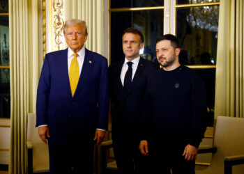 Γαλλία: Τριμερής συνάντηση Μακρόν, Ζελένσκι, Τραμπ – «Θέλουμε όλοι μια δίκαιη ειρήνη στην Ουκρανία»
