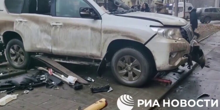 Ντονέτσκ: Νεκρός ο πρώην διοικητής φυλακών στην Ολενίβκα μετά από έκρηξη αυτοκινήτου – Κατηγορήθηκε για τον θάνατο Ουκρανών αιχμαλώτων πολέμου[vid]