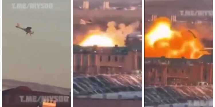 Ουκρανικό drone - Γκρόζνι