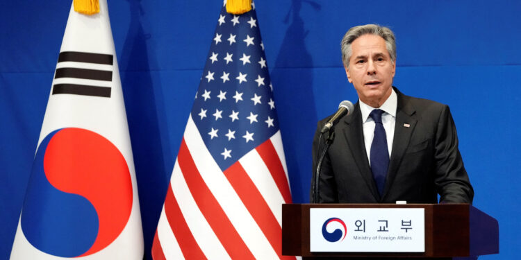 Μπλίνκεν: Σημαντική η θέση του ουκρανικού στρατού στο Κουρσκ ενόψει πιθανών διαπραγματεύσεων