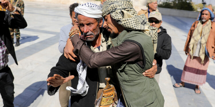 Χούθι - κρατούμενοι