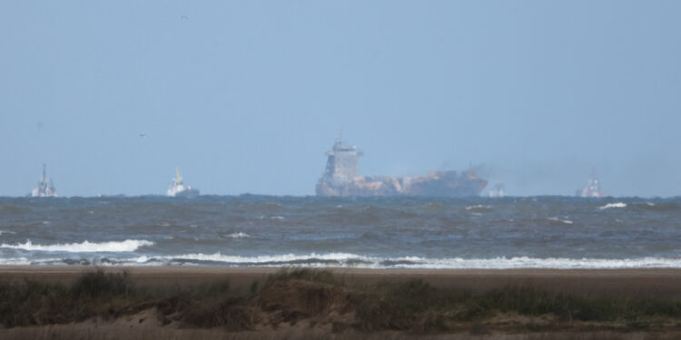 Σύγκρουση πλοίων στη Βόρεια Θάλασσα