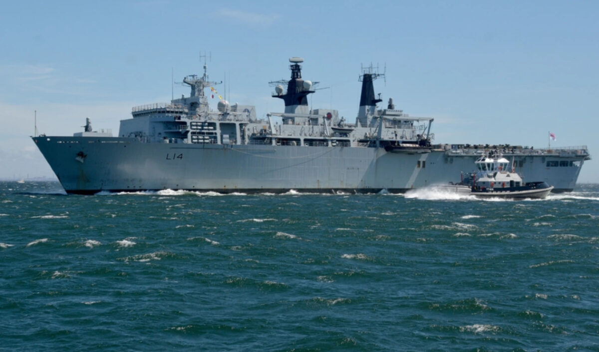 HMS Albion - Βρετανία - Βραζιλία