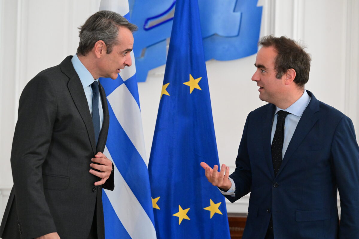 Μητσοτάκης - Λεκορνύ