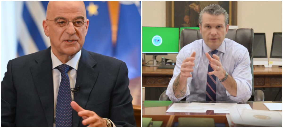 Δένδιας - Χέγκσεθ