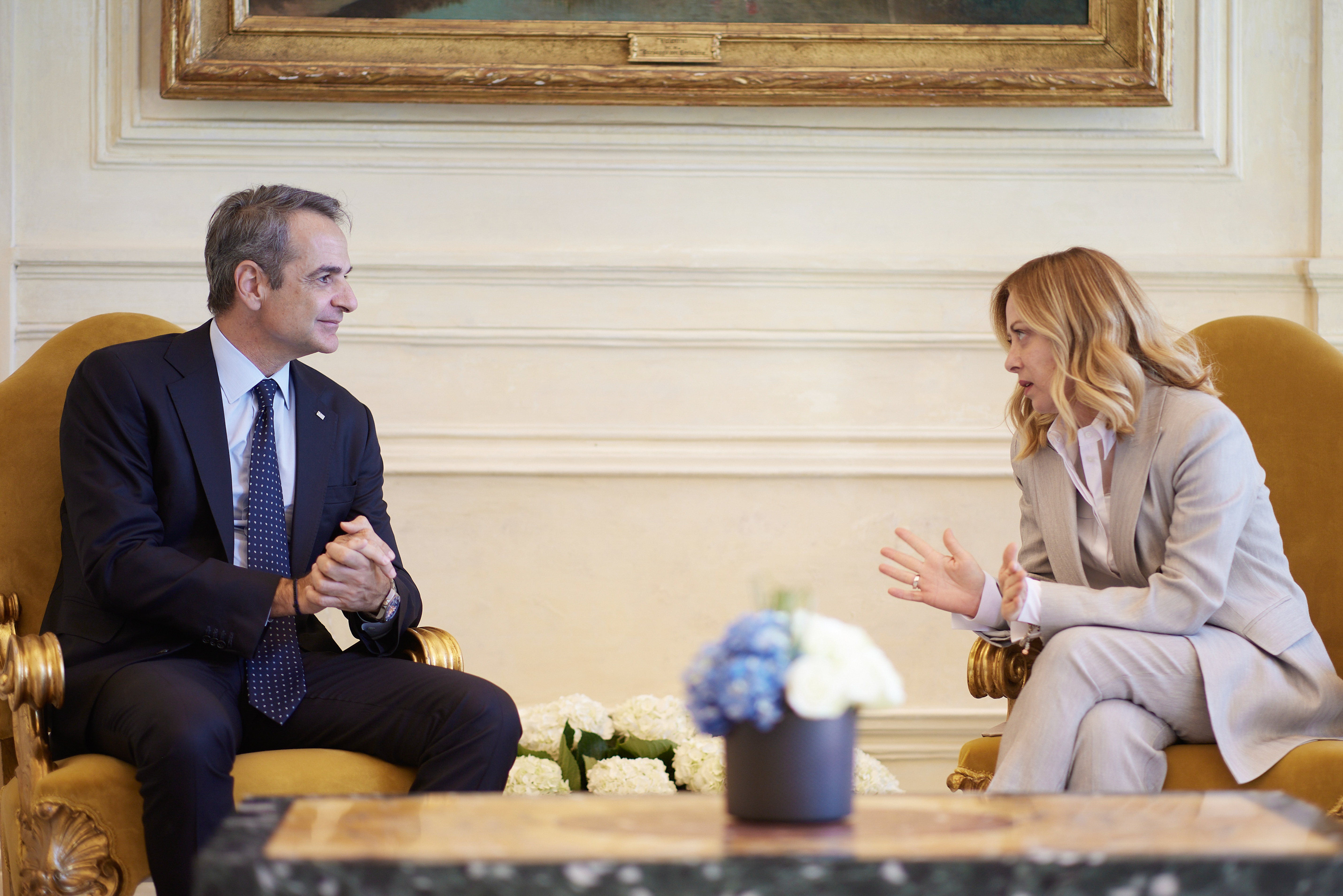 Μητσοτάκης - Μελόνι