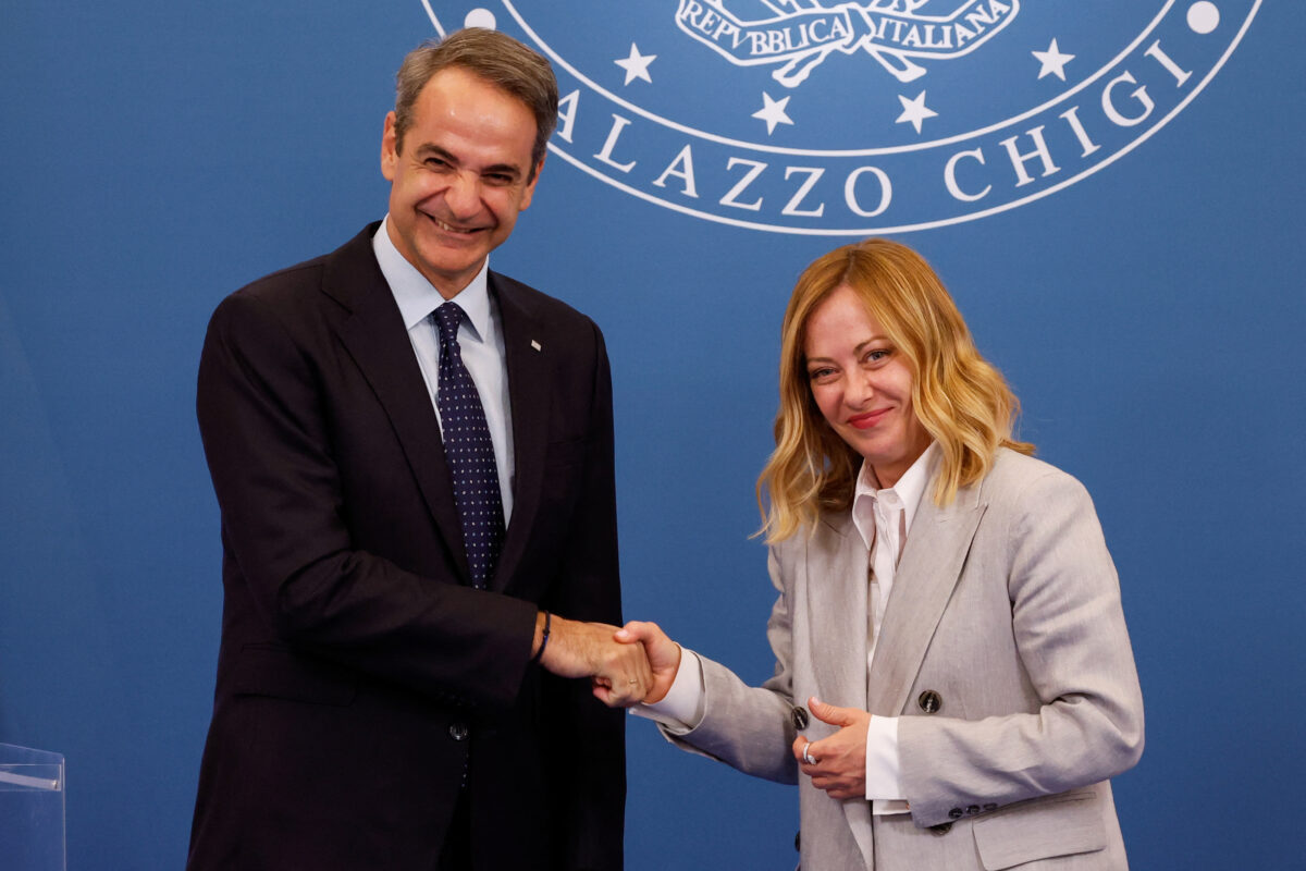 Μητσοτάκης - Μελόνι