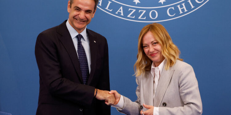 Μητσοτάκης - Μελόνι