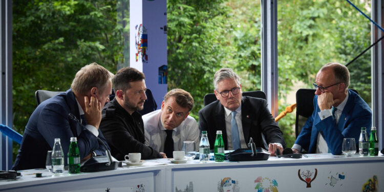 Ουκρανία - Ευρωπαίοι ηγέτες