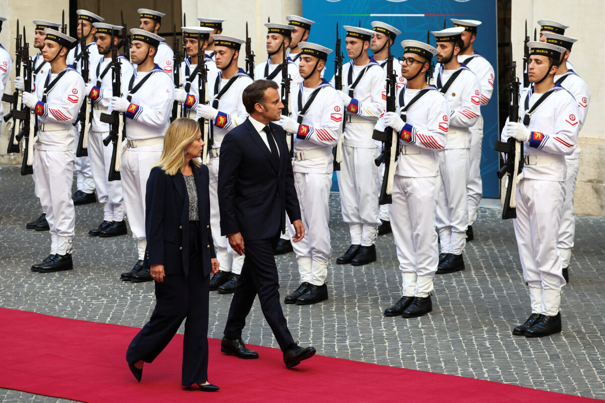 Μελόνι - Μακρόν