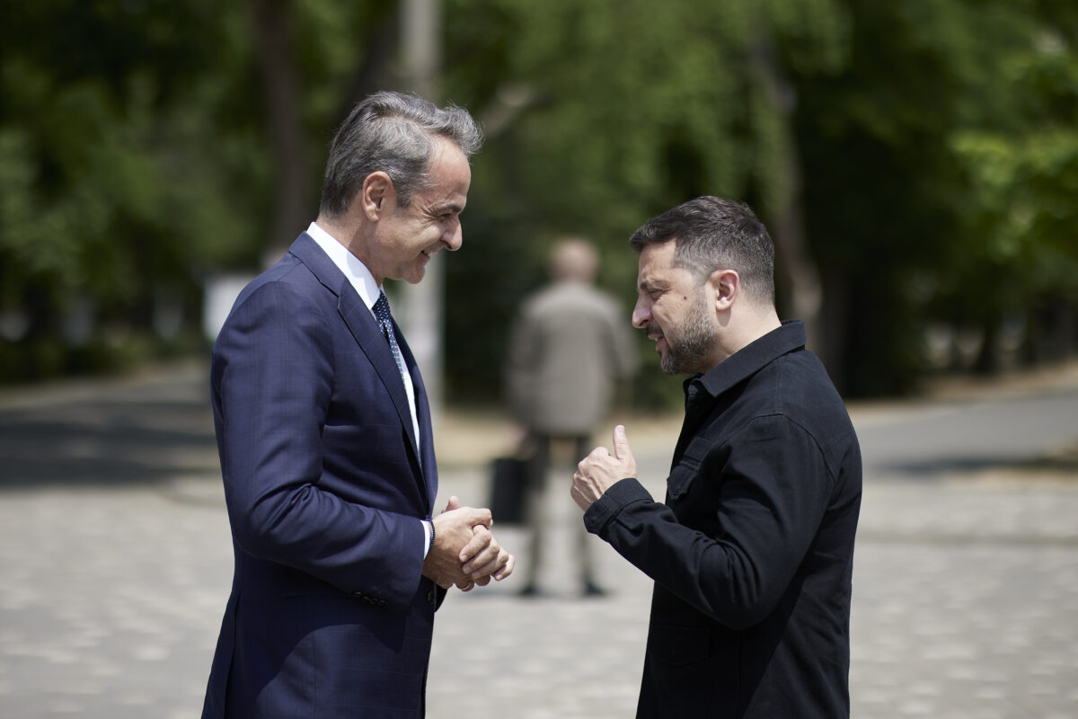 Μητσοτάκης - Ζελένσκι
