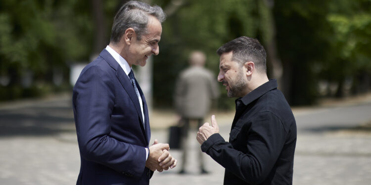 Μητσοτάκης - Ζελένσκι
