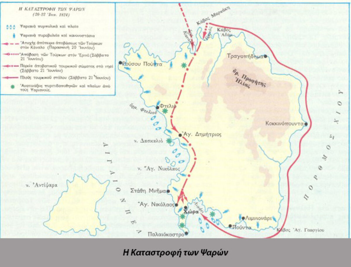 καταστροφή των Ψαρών