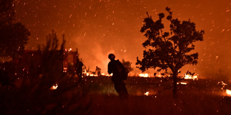 Πυρκαγιά στον Ωρωπό