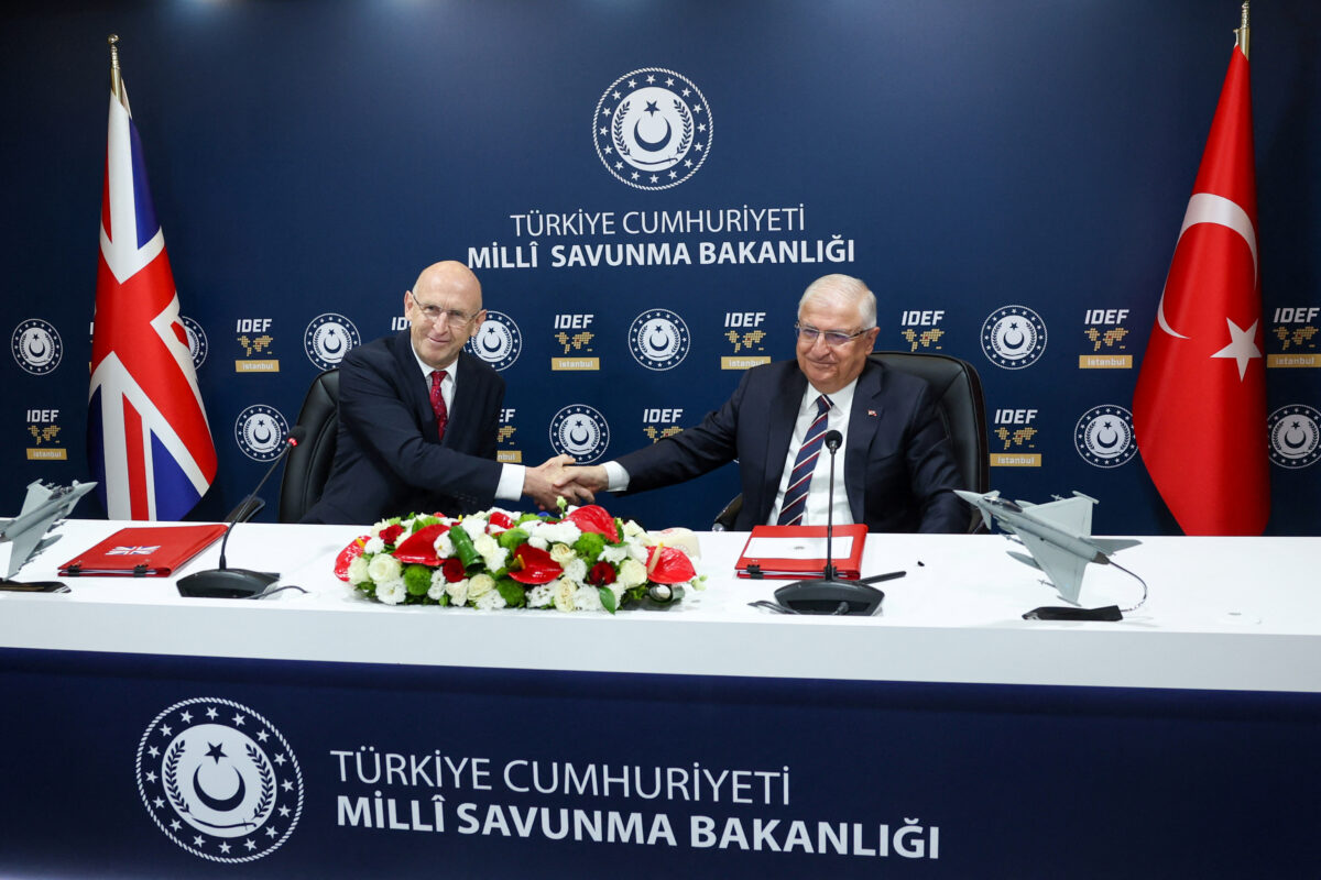 Βρετανία - Τουρκία - Eurofighter