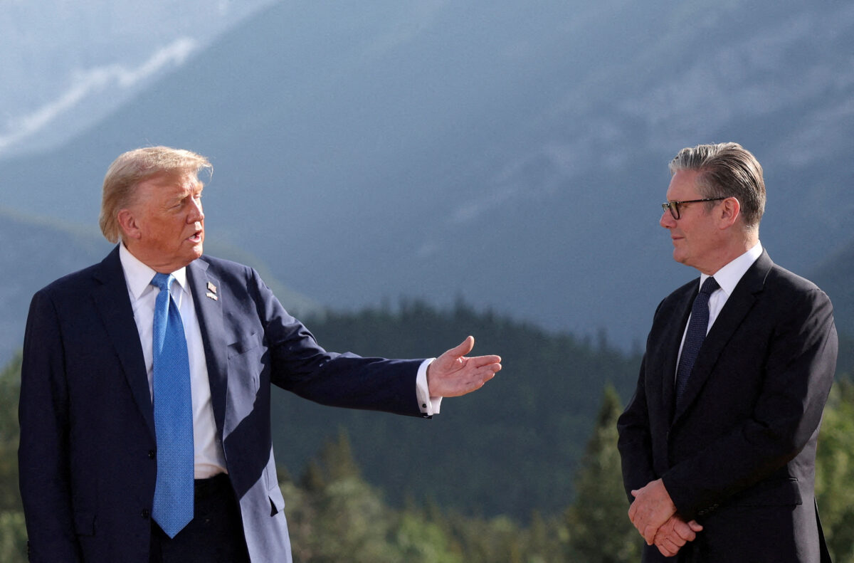 Τραμπ - Στάρμερ