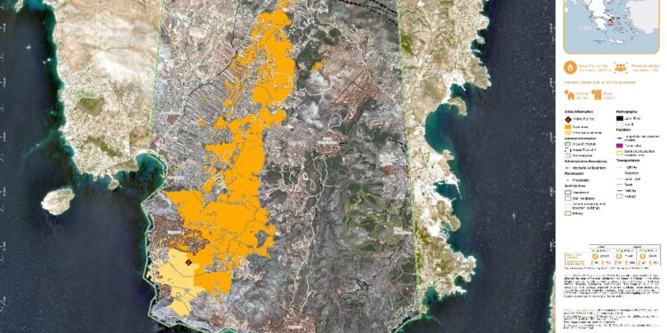 φωτιά Κερατέα - Copernicus