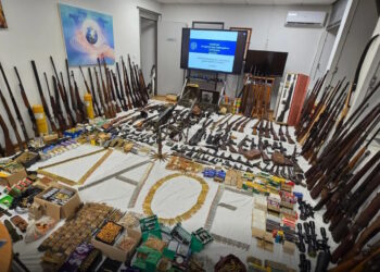 οπλοστάσιο απόστρατου Πολεμικής Αεροπορίας