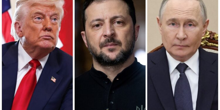 Τραμπ - Ζελένσκι - Πούτιν