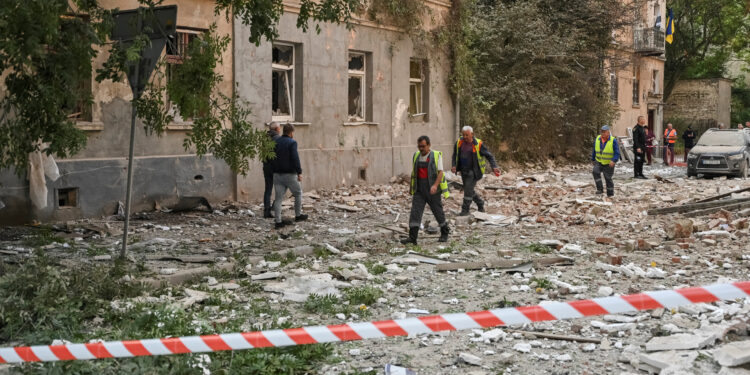 Ουκρανία - ρωσική επίθεση - Λβιβ