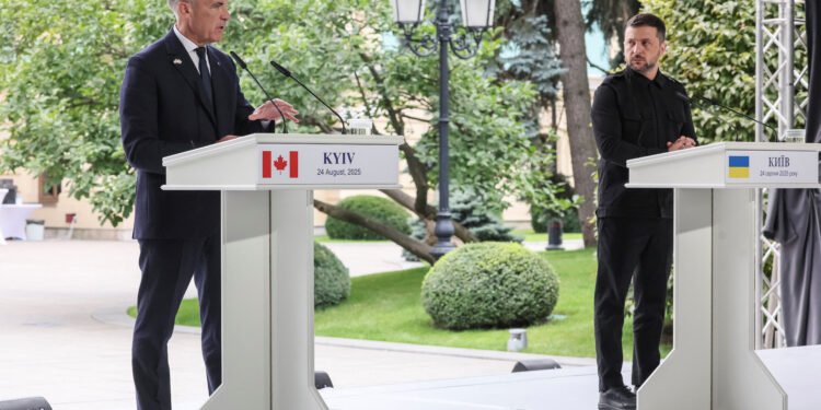 Κάρνεϊ: Ο Καναδός πρωθυπουργός δεν αποκλείει παρουσία Καναδών στρατιωτών στην Ουκρανία στο πλαίσιο εγγυήσεων ασφαλείας