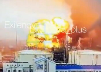 Ρωσία: Παρανάλωμα του πυρός από ουκρανικά drones τερματικός σταθμός πετρελαίου στην Βαλτική [vids]