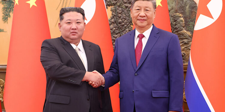 Σι Τζινπίνγκ - Κιμ Γιονγκ Ουν