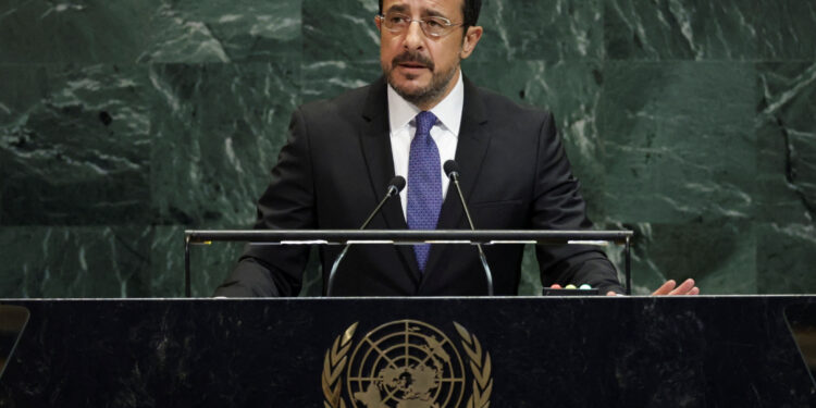 Χριστοδουλίδης κατά Ερντογάν στον ΟΗΕ: «Κατηγορεί άλλους για εγκλήματα που η Τουρκία διαπράττει καθημερινά»