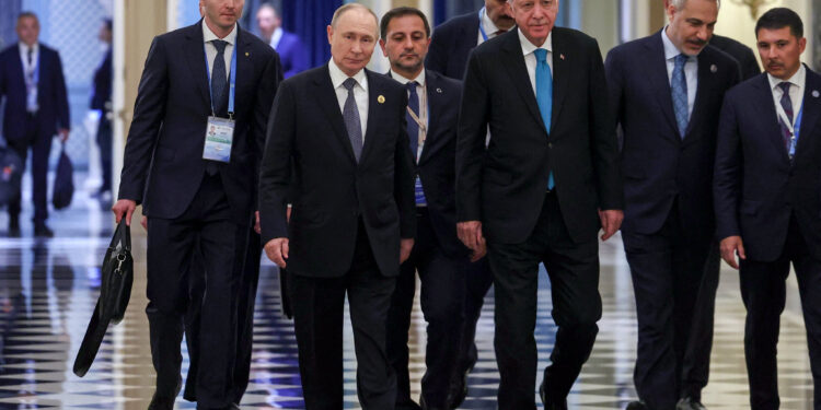 Πούτιν - Ερντογάν - Μπαχτσελί